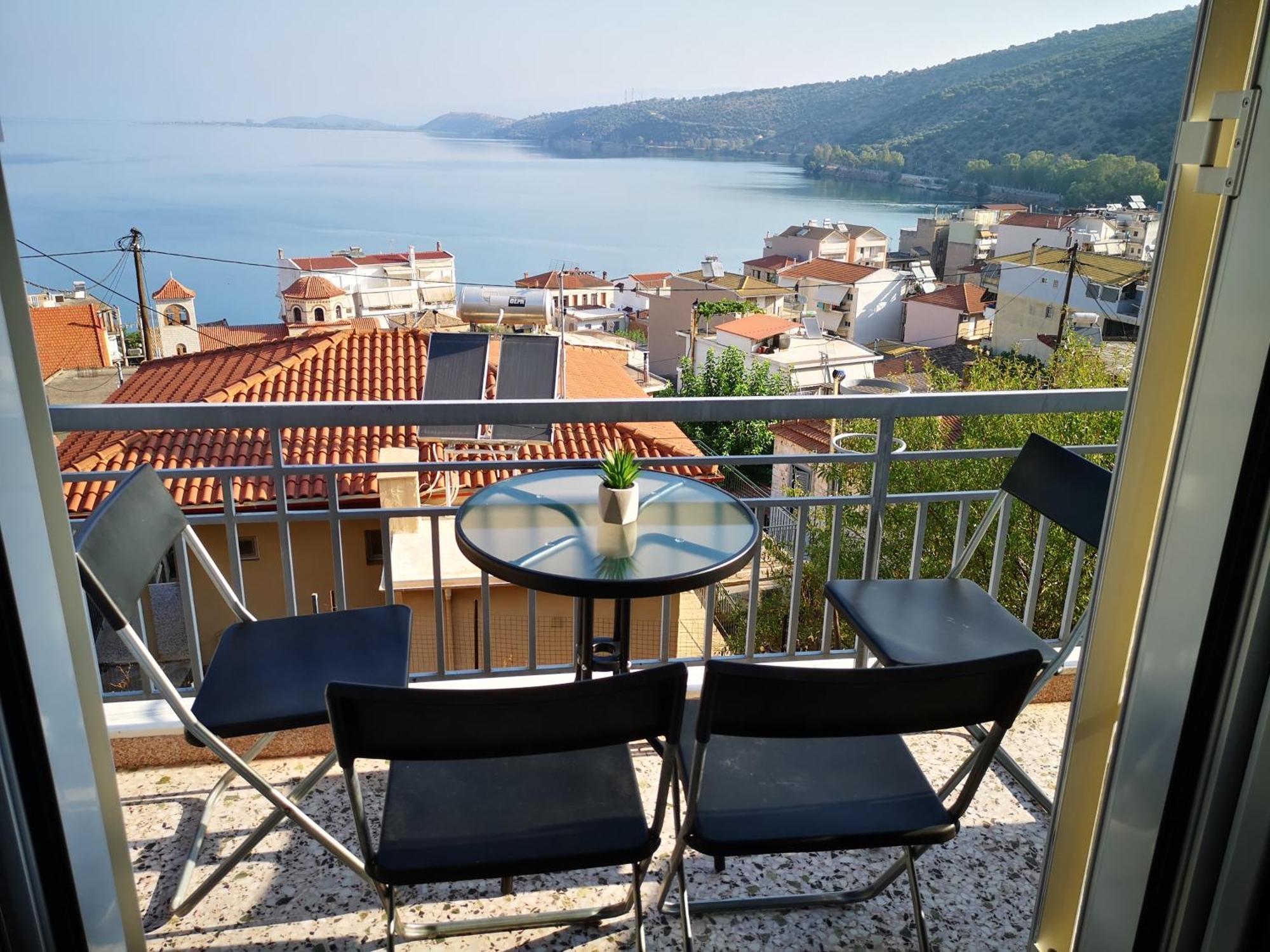 Sea View Apartment With 3 Bedrooms In Amfilochia Exterior photo